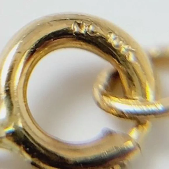 10k yellow gold, diamonds and pink sapphires jewelry set in heart box - Picture 6 of 16